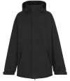 RG745 Regatta Dover Parka Jacket Black colour image